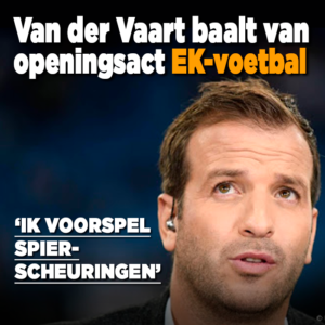 Rafael van der Vaart maakt zich kwaad om openingsact EK-voetbal