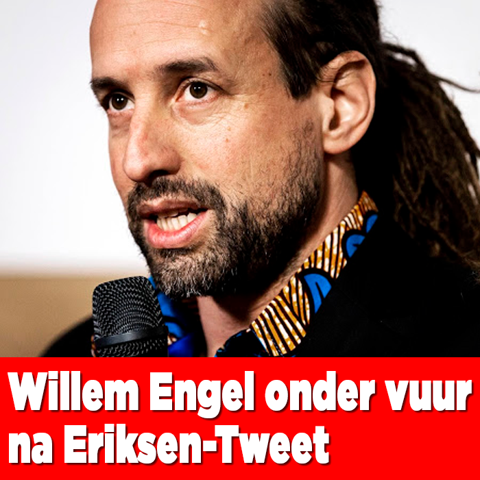 Willem Engel onder vuur na Eriksen-Tweet