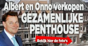 Albert Verlinde en Onno Hoes verkopen enorm penthouse