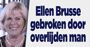 Ellen Brusse overrompeld door overlijden man