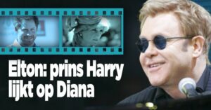 Elton John: prins Harry lijkt op zijn moeder