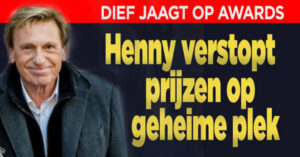 Henny Huisman verstopt prijzen na inbraak