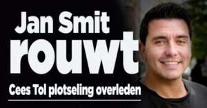 Jan Smit in diepe rouw