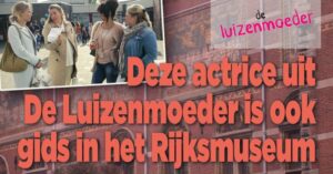 Deze Luizenmoeder-actrice ook gids in het Rijksmuseum