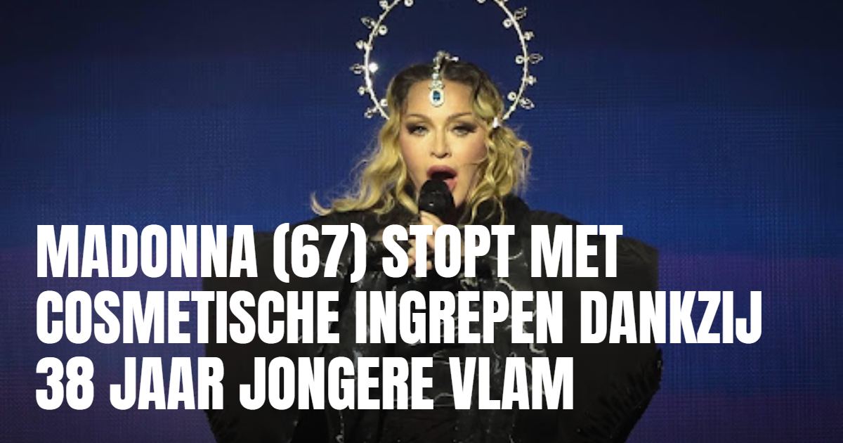 Madonna stopt met cosmetische ingrepen