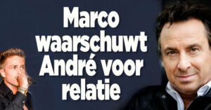 Marco geeft André vaderlijk advies over relatie met Monique