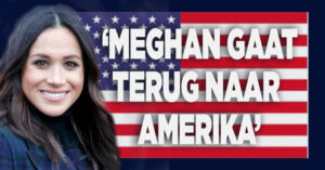 Meghan gaat alleen naar Amerika