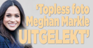 &#8216;Topless foto Meghan Markle uitgelekt&#8217;
