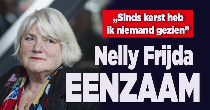 Nelly Frijda vereenzaamt in tehuis