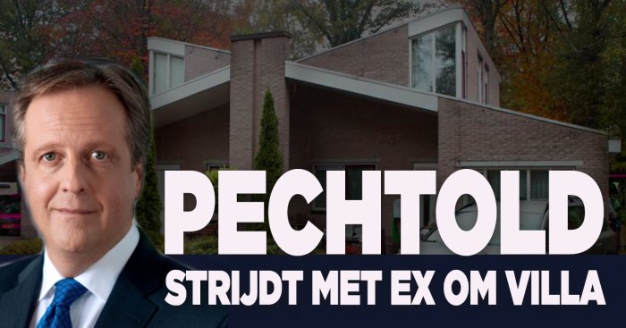 Alexander Pechtold strijdt met ex om villa