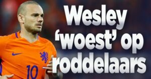 Wesley Sneijder noemt roddelaars &#8216;haters&#8217; en &#8216;idioten&#8217;