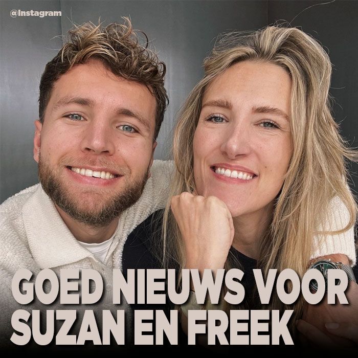 Goed nieuws voor Suzan en Freek