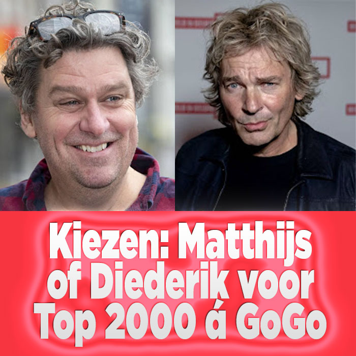 Kiezen: Diederik of Matthijs voor Top2000?