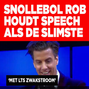 Snollebolleke onthult zijn geheim in een heuse speech